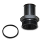 Vibrant 1.25in Hose Barb to 16 ORB Male w/ O-Ring - Black Anodized Aluminum