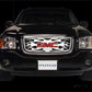 Putco 02-08 GMC Envoy w/ Logo CutOut Flaming Inferno Stainless Steel Grille