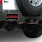 Corsa 06-08 Hummer H3 3in Cat-Back Dual Rear w Single 4in Black Pro-Series Tips