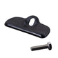 Kentrol 76-86 Jeep CJ Battery Tray Clamp - Powdercoat Black