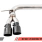 AWE Tuning VW MK7 Golf 1.8T Touring Edition Exhaust w/Diamond Black Tips (90mm)