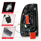 ANZO 00-06 Toyota Tundra LED Taillights w/ Light Bar Chrome Housing Clear Lens