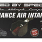 Spectre 94-01 Dodge RAM 1500/2500 V8-5.2/5.9L F/I Air Intake Kit - Polished w/Red Filter