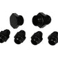 Aeromotive A4 Regulator Fitting Kit (for two (2) carbs) (4) AN-06/(1) AN-10/(1) AN-10 Plug)