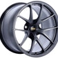 BBS RI-A 18x10 5x120 ET25 Matte Graphite Wheel -82mm PFS/Clip Required