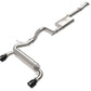 aFe Vulcan 3in 304 SS Cat-Back Exhaust 2021 Ford Bronco L4-2.3L (t)/V6-2.7L (tt) w/ Black Tips