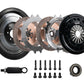 DKM Clutch 09-10 BMW 135i Segmented Ceramic Twin Disc Clutch Kit w/Flywheel (850 ft/lbs Torque)