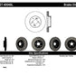 StopTech Nissan 370Z / 01-03 Acura CL / 06 EL / 04-09 TSX / 03-07 Honda Accord Coupe M/T / 05-08 Se