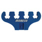 Moroso Wire Loom - 7-9mm - 4 Hole - Blue - 2 Per Card