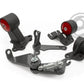Innovative 90-93 Integra B-Series Black Steel Mounts 60A Bushings (Auto to Manual Hydro Actuator)