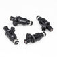 DeatschWerks Universal 1200cc Low Impedance 14mm Upper Injector - Set of 4