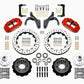 Wilwood Narrow Superlite 6R Front Hub Kit 12.88in Drill Red 59-64 Chevy Impala / 63-64 Corvette