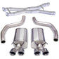 Corsa 12-13 Chevrolet Corvette C6 ZR1 Sport Cat-Back Dual Rear Exit w/ Twin 4.0in Pol Tips
