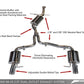 AWE Tuning Audi B8 A5 2.0T Touring Edition Exhaust - Dual Outlet Polished Silver Tips