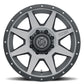 ICON Rebound 20x9 8x180 12mm Offset 5.5in BS Titanium Wheel