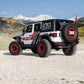 Road Armor 18-20 Jeep Wrangler JL Stealth Rear Bumper Mid Width w/Tire Carrier Assembly - Tex Blk