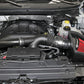Spectre 12-14 Ford F150 V6-3.5L F/I Air Intake Kit - Polished w/Red Filter