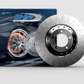 SHW 16-20 Bentley Bentayga 6.0L Rear Smooth Lightweight Brake Rotor