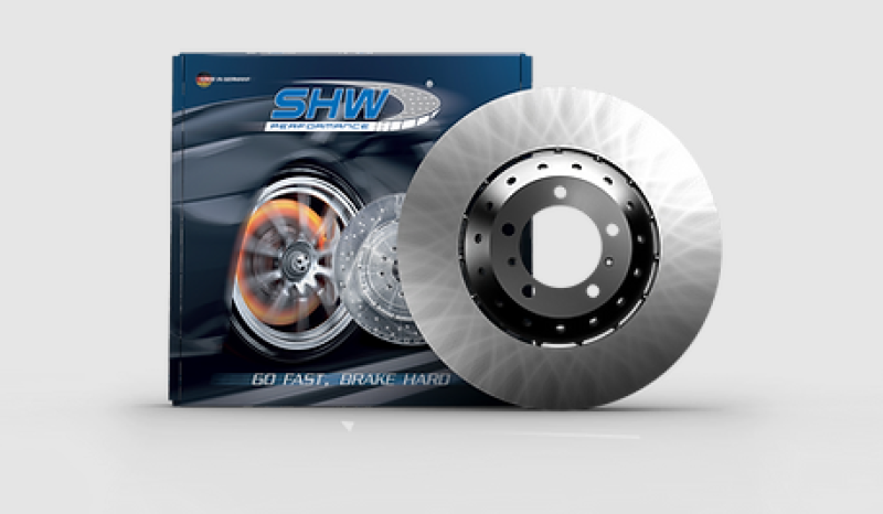 SHW 16-20 Bentley Bentayga 6.0L Rear Smooth Lightweight Brake Rotor
