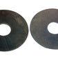 Moroso Belt Guide - 3.5in x .062in - Aluminum - 2 Pack