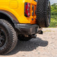 Corsa 21-22 Ford Bronco 2.3L 2-Door 2.75in Cat-Back Dual Rear Exhaust w/ 4in Straight-Cut Black Tips