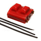 Energy Suspension Mtr Mount Clamshell Insert - Red