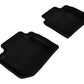 3D MAXpider 2012-2019 Subaru Impreza/XV Crosstrek/WRX/Sti Kagu 2nd Row Floormats - Black