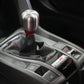 Perrin 17-18 Honda Civic Brushed Stainless Steel Large Shift Knob - 6 Speed