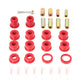 Rugged Ridge Control Arm Bushing Kit Poly Front 07-18 Jeep Wrangler JK/JKU