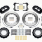 Wilwood Narrow Superlite 4R Front Hat Kit 14.00in 76-77 Ford Bronco Dana 44 w/Lines