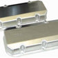 Moroso Chevrolet Big Block Valve Cover w/Billet Rail - 3in - Exhaust Pockets/Intake Tubes - Aluminum
