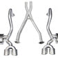 Corsa 97-04 Chevrolet Corvette C5 Z06 5.7L V8 Polished Xtreme Cat-Back + XO Exhaust