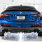AWE Tuning 2019+ BMW M340i (G20) Resonated Touring Edition Exhaust - Quad Diamond Black Tips