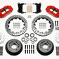 Wilwood Narrow Superlite 6R Front Hub Kit 12.88in Drill Red 67-69 Camaro 64-72 Nova Chevelle