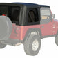Rampage 1997-2006 Jeep Wrangler(TJ) OEM Replacement Top - Black Denim