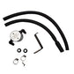 J&L 14-22 Mazda CX5 2.5L Non-turbo Driver Side 3.0 Oil Separator Kit - Clear Anodized