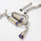 MXP 08-15 Mitsubishi Evolution 10 w/2 Section Pipes T304 SP Exhaust System w/Dual Exit