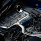 AWE Subaru BRZ/ Toyota GR86/ Toyota 86 Track Edition Cat-Back Exhaust- Chrome Silver Tips