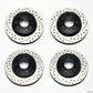 Wilwood Rotor Kit Front/Rear-Drilled 65-82 Corvette C2/C3 (1Pc Rotors)