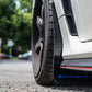 Rally Armor 17-21 Honda Civic Type R Black UR Mud Flap w/ White Logo