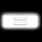 ORACLE Lighting Universal Illuminated LED Letter Badges - Matte White Surface Finish - B