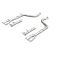 MagnaFlow Axle-Back, SS, 2.5in, Quad Split Rear 3.5in Tip 2015 Dodge Challenger R/T 5.7L