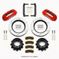 Wilwood TX6R Rear Kit 15.50in Red 2005-2012 Ford F250/F350 4WD
