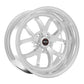 Weld S76 15x10 / 5x115 BP / 6.5in. BS Polished Wheel - Non-Beadlock