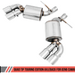 AWE Tuning 16-19 Chevy Camaro SS Quad Outlet Track to Touring Conversion Kit