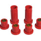 Prothane 89-95 Toyota Truck 2wd Upper/Lower Control Arm Bushings - Red