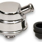 Moroso Oil Separator/Breather - 3/4in Hose - Chrome