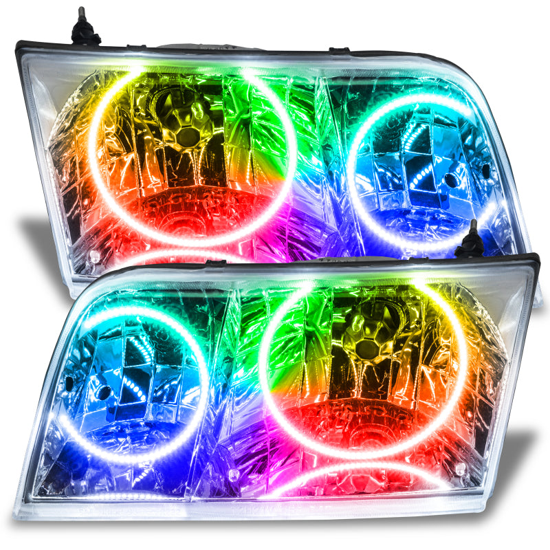 Oracle 98-11 Ford Crown Victoria SMD HL - Chrome - Halogen - ColorSHIFT w/ Simple Controller