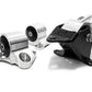 Innovative 96-00 Civic B/D Series Black Aluminum Mounts Solid Bushings (2 Bolt)