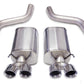 Corsa 06-13 Chevrolet Corvette C6 Z06 7.0L V8 Polished Sport Axle-Back Exhaust